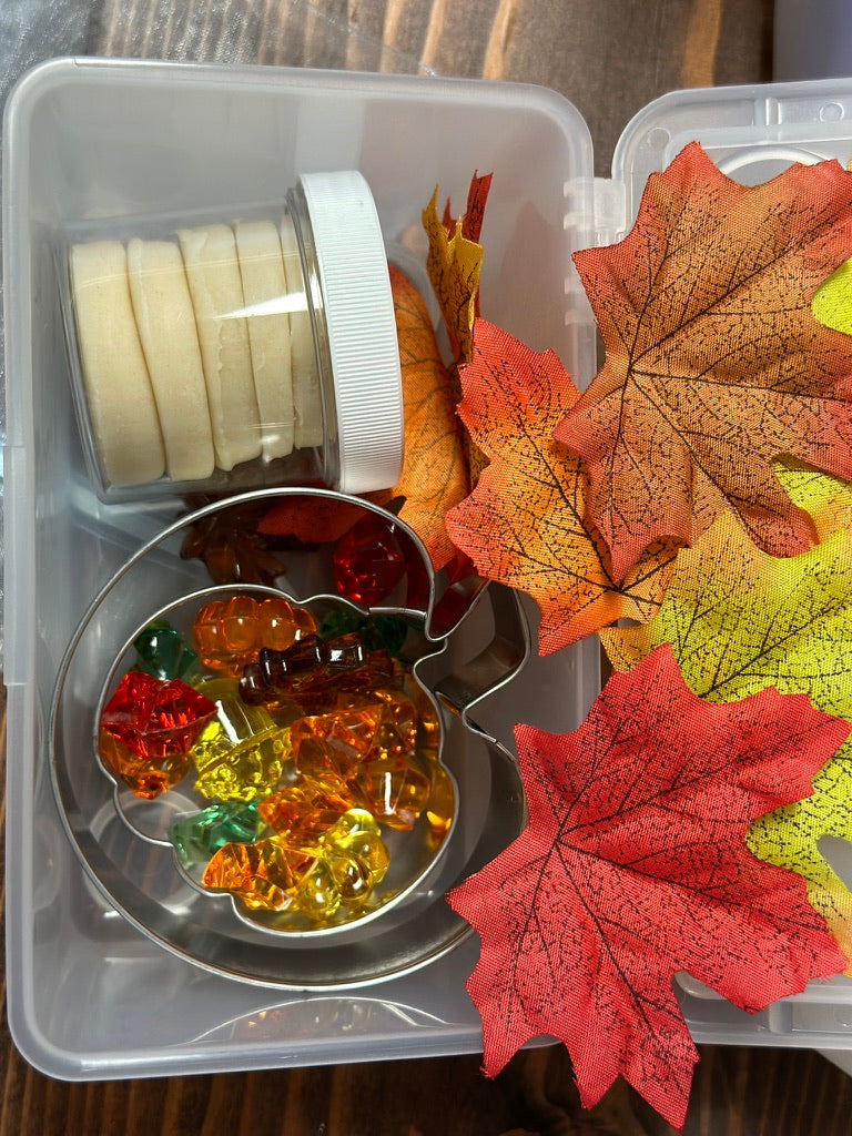 Mini Fall Playdough Kit