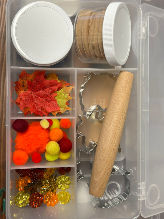 Scented Fall Playdough Kit