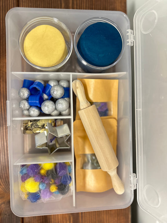 Limited Edition: Starry Night Inspired Playdough Kit